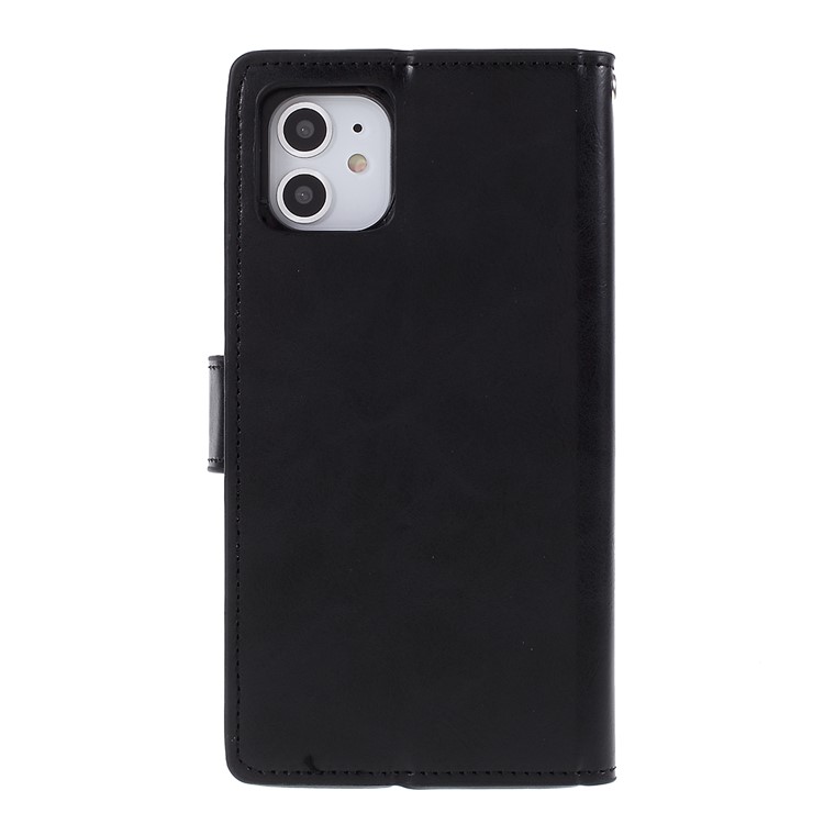 MERCURY GOOSPERY Detachable 2-in-1 PU Leather Wallet Mobile Cover for iPhone 11 6.1 inch - Black-3