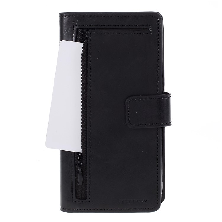 MERCURY GOOSPERY Detachable 2-in-1 PU Leather Wallet Mobile Cover for iPhone 11 6.1 inch - Black-7