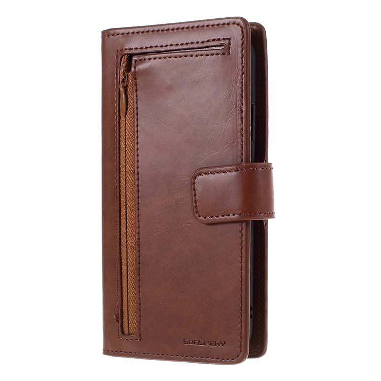MERCURY GOOSPERY Detachable 2-in-1 PU Leather Wallet Mobile Cover for iPhone 11 6.1 inch - Brown-2
