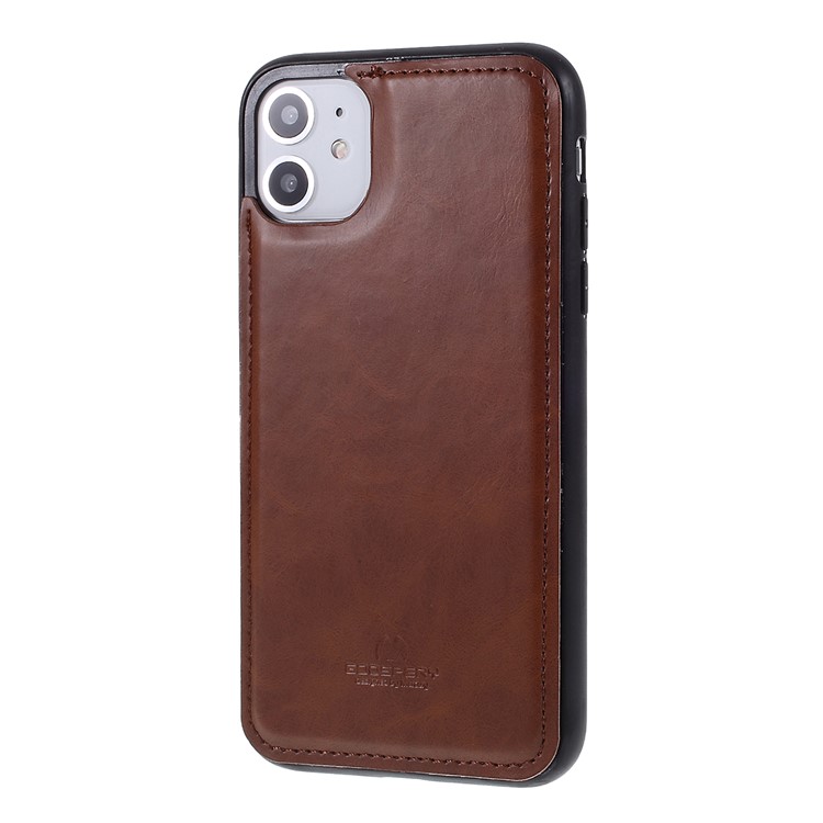 MERCURY GOOSPERY Detachable 2-in-1 PU Leather Wallet Mobile Cover for iPhone 11 6.1 inch - Brown-9