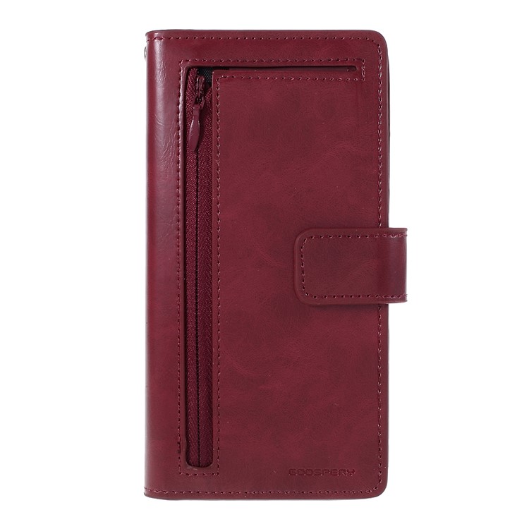 MERCURY GOOSPERY Amovible Pochette En Cuir 2-en-1 PU Couvercle Mobile Pour Iphone 11 6,1 Pouce - Rouge-1