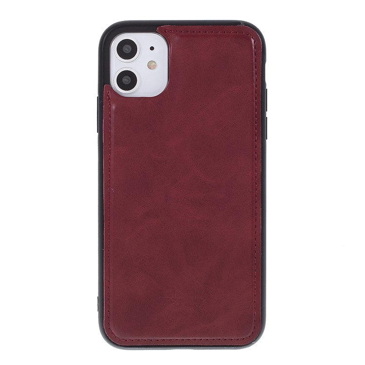 MERCURY GOOSPERY Amovible Pochette En Cuir 2-en-1 PU Couvercle Mobile Pour Iphone 11 6,1 Pouce - Rouge-6