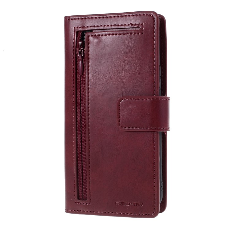 MERCURY GOOSPERY Detachable Leather Cover Wallet Stand Mobile Phone Casing for iPhone 11 Pro Max 6.5 inch - Red-2