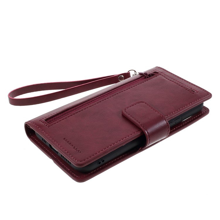 MERCURY GOOSPERY Detachable Leather Cover Wallet Stand Mobile Phone Casing for iPhone 11 Pro Max 6.5 inch - Red-4