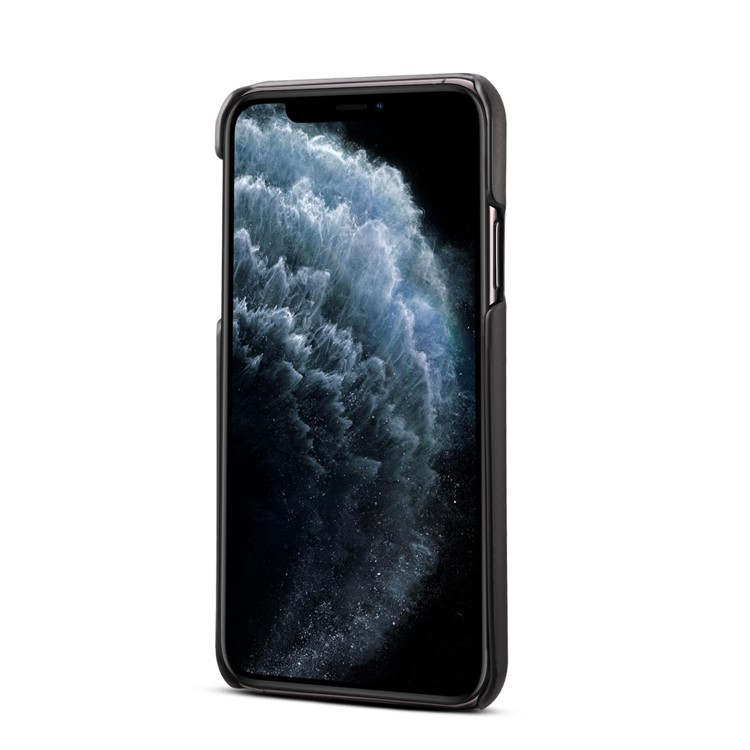 PEELCAS PCK011 PU Leather + PC Hard Phone Cover Case with Pull-out Card Slot for iPhone 11 Pro 5.8-inch - Black-3