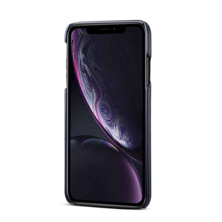 PEELCAS PCK011 Series PU Leather PC Business Phone Case with Card Holder for iPhone XS Max 6.5 inch - Blue-2