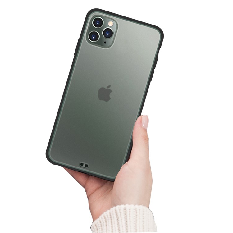 NXE Soft Series Shockproof Matte Coated TPU Back Shell for iPhone 11 Pro 5.8 inch (2019) - Black-2