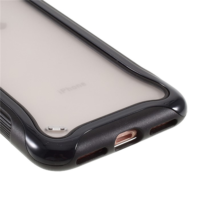 Matte Texture 3-in-1 PC + TPU Hybrid Phone Case for iPhone 7/8 - Black-5