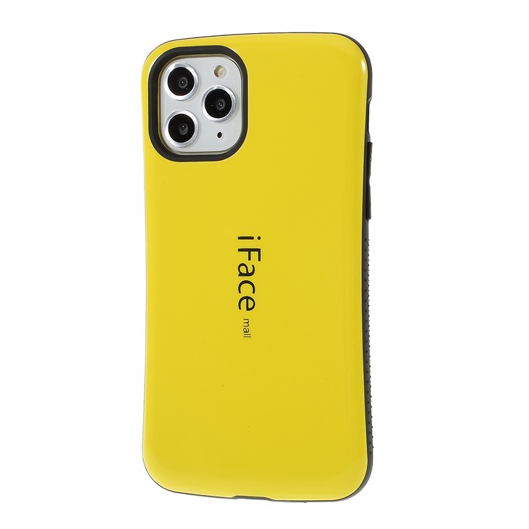 Custodia Per Telefono Ibrido TPU Iface Mall PC Per Apple Iphone 11 Pro Max 6,5 Pollici - Giallo-2