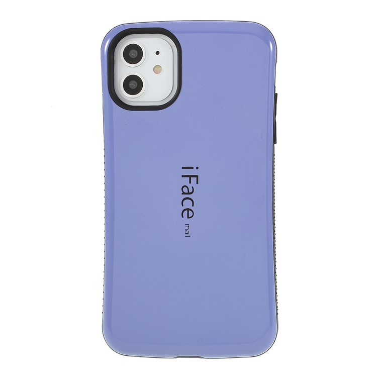 IFACE MALL PC TPU Hybrid Protective Case for Apple iPhone 11 6.1 inch - Purple-1