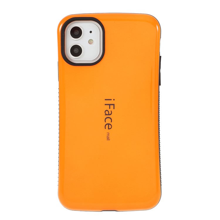 IFACE MALL PC TPU Hybrid Protective Case for Apple iPhone 11 6.1 inch - Orange-1