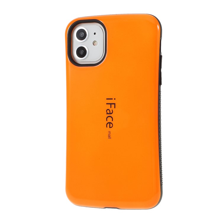 IFACE MALL PC TPU Hybrid Protective Case for Apple iPhone 11 6.1 inch - Orange-2
