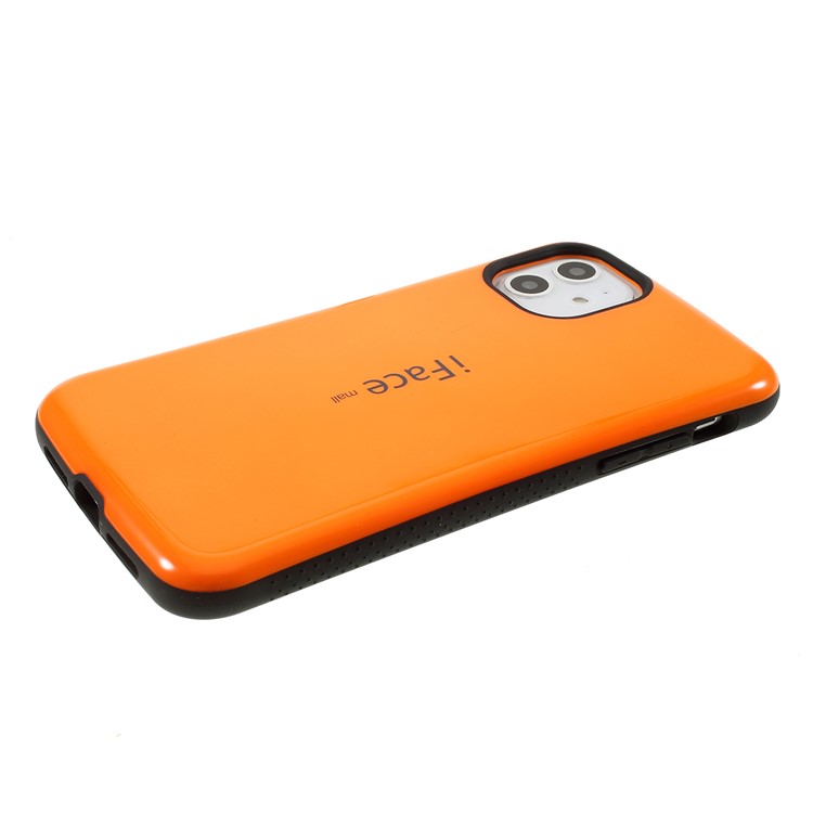 IFACE MALL PC TPU Hybrid Protective Case for Apple iPhone 11 6.1 inch - Orange-3