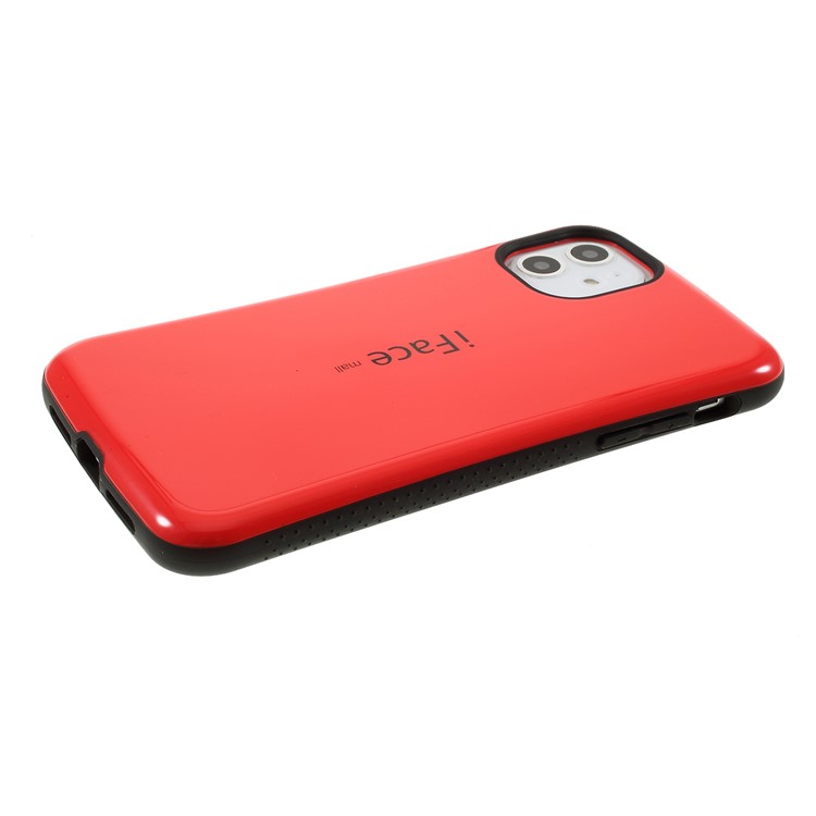 IFACE MALL PC TPU Hybrid Protective Case for Apple iPhone 11 6.1 inch - Red-3
