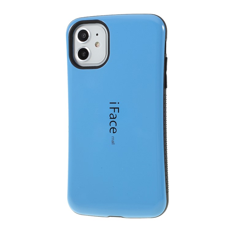 IFACE MALL PC TPU Hybrid Protective Case for Apple iPhone 11 6.1 inch - Dark Blue-2