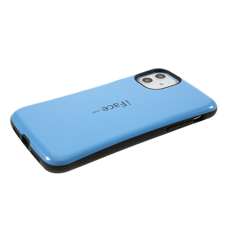 IFACE MALL PC TPU Hybrid Protective Case for Apple iPhone 11 6.1 inch - Dark Blue-3