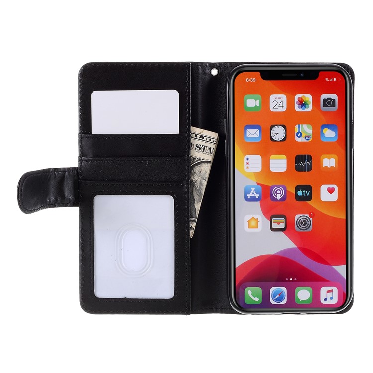 Leather Wallet Stand Phone Cover Case for iPhone 11 6.1-inch-7