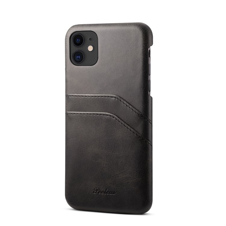 PEELCAS PCK012 Series Leather Coated PC Hard Case With Dual Card Slots 