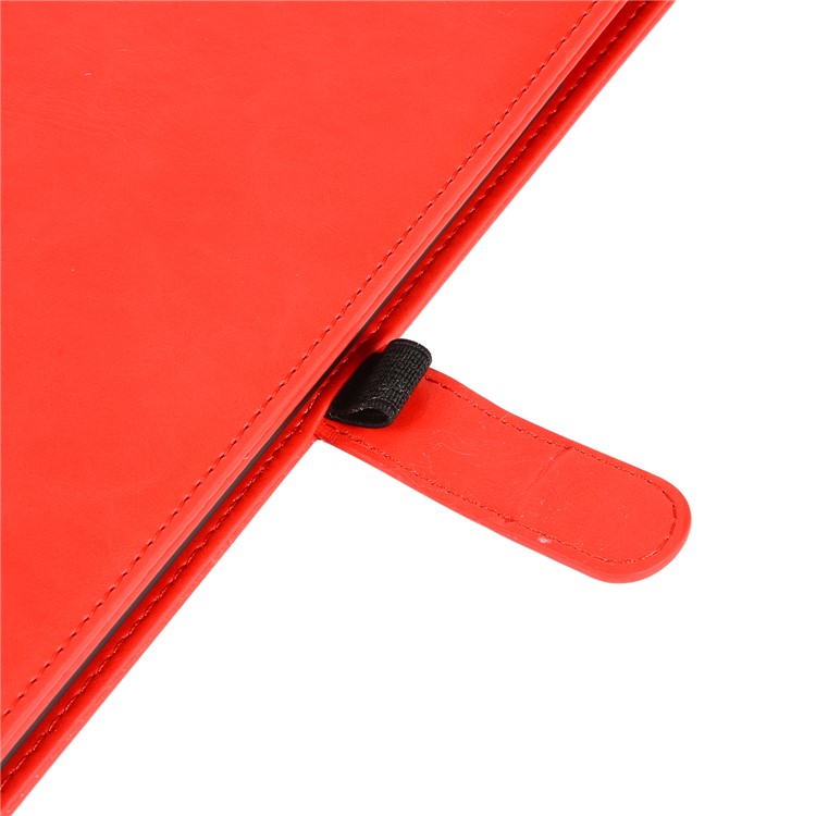 PU Leather Smart Shell Cover for iPad 10.2 (2019) - Red-11