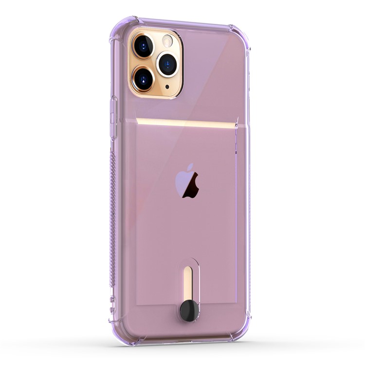 Non Slip Card Holder Tpu Phone Cover For Iphone 11 Pro 5 8 Inch