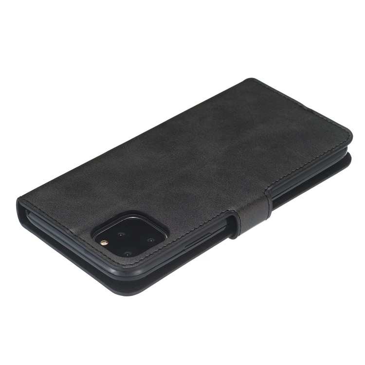 Wallet Leather Phone Cover for Apple iPhone 11 Pro 5.8 inch - Black-4