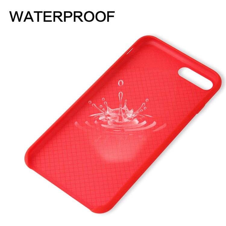 Soft TPU Phone Case Cover for iPhone 7 Plus / 8 Plus 5.5-inch - Red-4