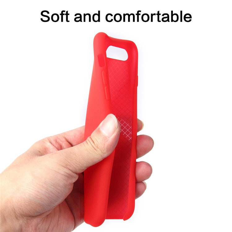 Soft TPU Phone Case Cover for iPhone 7 Plus / 8 Plus 5.5-inch - Red-5