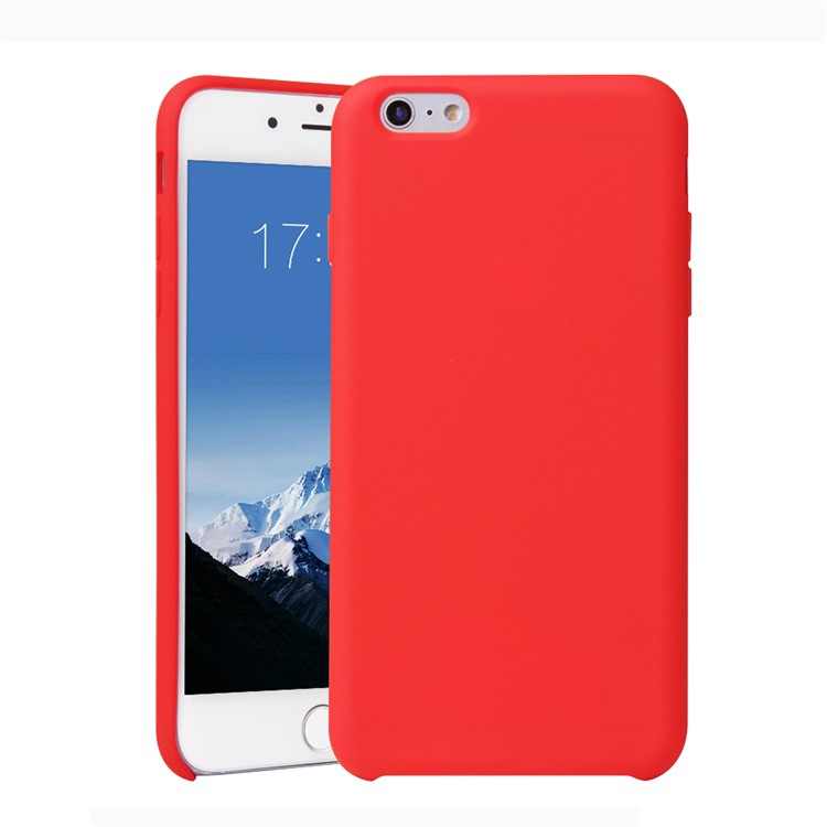 Soft TPU Phone Case Cover for iPhone 6s Plus / 6 Plus 5.5-inch - Red-1