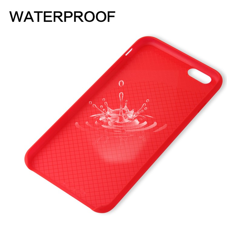 Soft TPU Phone Case Cover for iPhone 6s Plus / 6 Plus 5.5-inch - Red-4