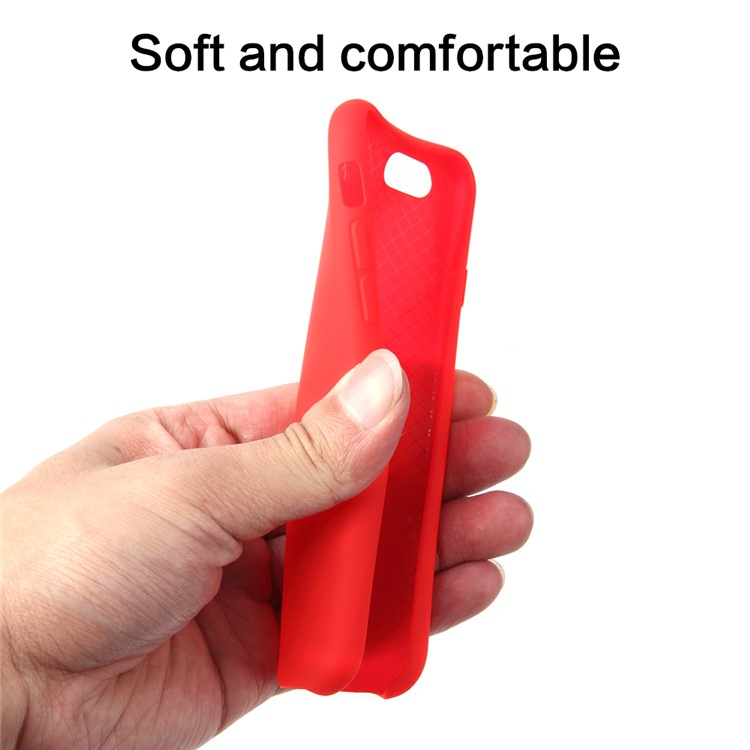 Soft TPU Phone Case Cover for iPhone 6s / iPhone 6 4.7-inch - Red-5