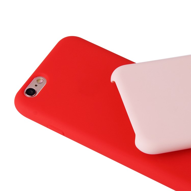 Soft TPU Phone Case Cover for iPhone 6s / iPhone 6 4.7-inch - Red-6