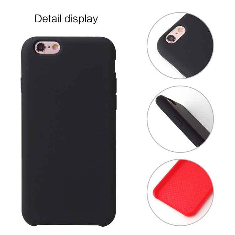 Cubierta De La Caja Del Teléfono De TPU Suave Para El Iphone 6s / Iphone 6 4,7 Pulgadas - Negro-2
