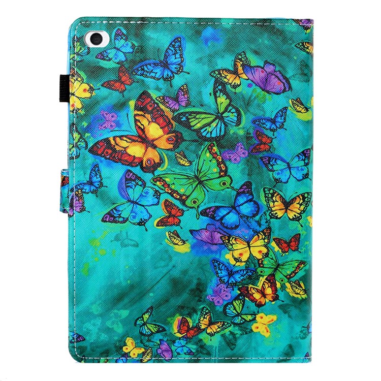 Stampa Modello Slot Per Schede Cassa Compressa Cuoio Di Vibrazione Per Ipad Mini / Mini 2/3 / Mini Mini 4 / Mini (2019) 7.9 Pollici - Farfalle Colorate-3