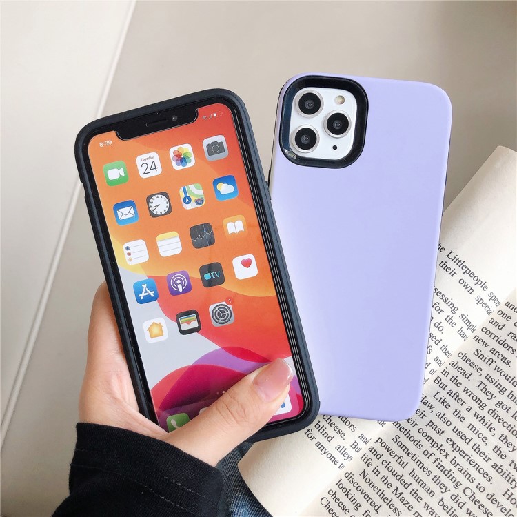 Shockproof TPU + PC Combo Case for iPhone 11 Pro 5.8 inch - Purple-3