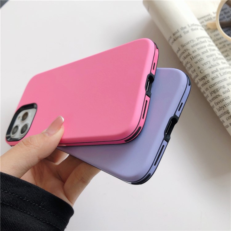 Shockproof TPU + PC Combo Shell for iPhone 11 Pro Max 6.5 inch - Purple-5