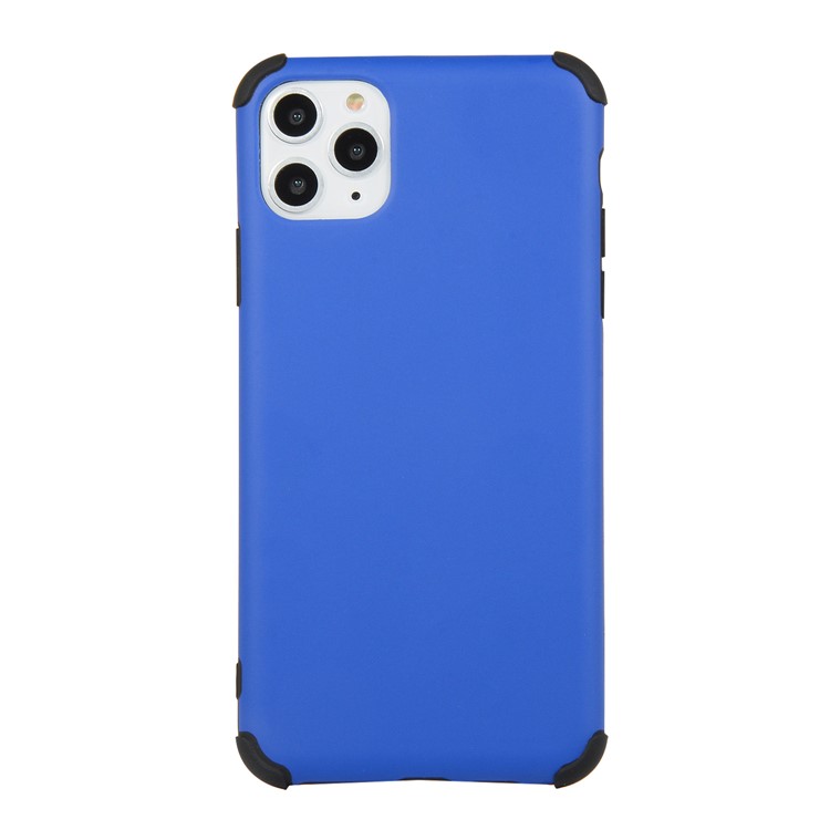 

Кожа Сенсорной Ударопрочным TPU + PC Гибрид Телефона Крышка Для Iphone 11 Pro 5,8 Дюйма - Темно-синий, iPhone 11 Pro 5.8 inch