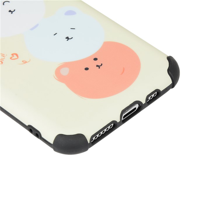 Cartoon Pattern Printing Shockproof TPU + PC Hybrid Shell for iPhone 11 Pro 5.8 inch - Bears-4