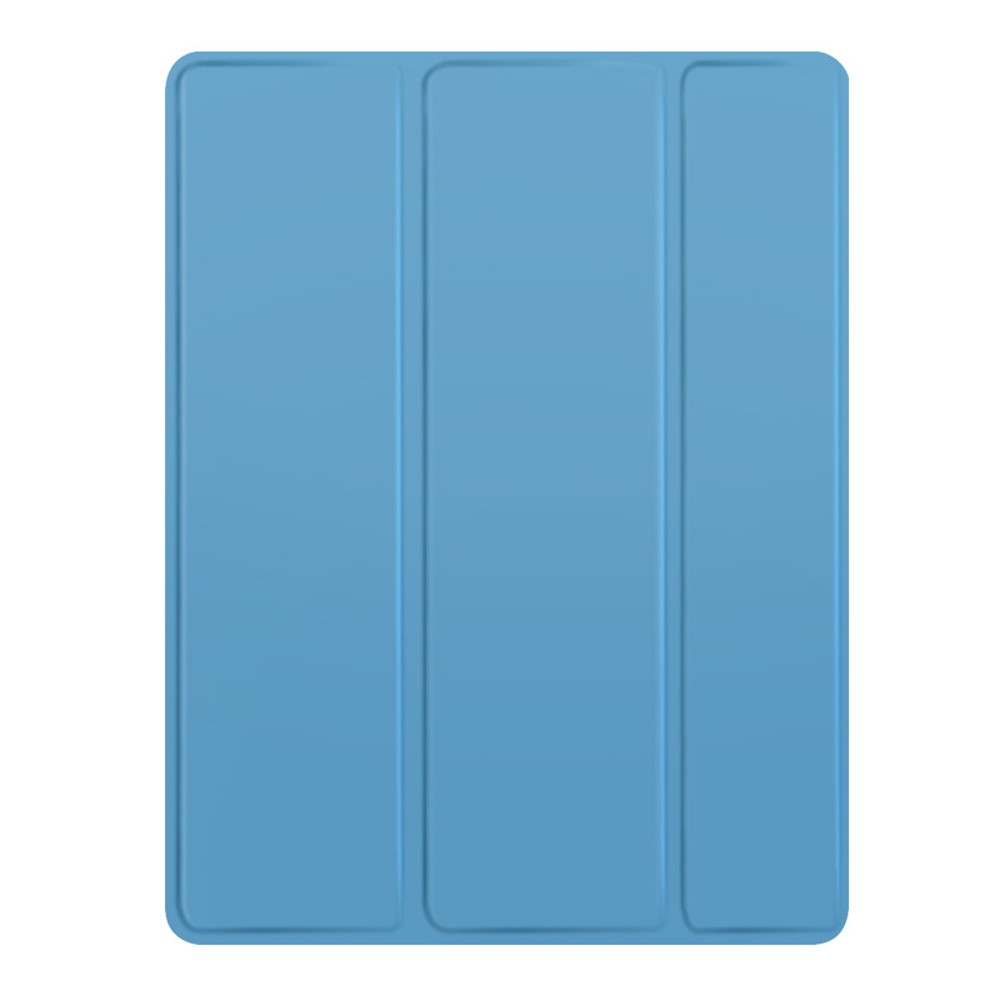 Tri-fold Stand Smart Wake/Sleep Leather Case [with Apple Pencil Storage Groove] for iPad 10.2 (2021)/(2020)/(2019) / Air 10.5 inch (2019) / Pro 10.5-inch (2017) - Baby Blue
