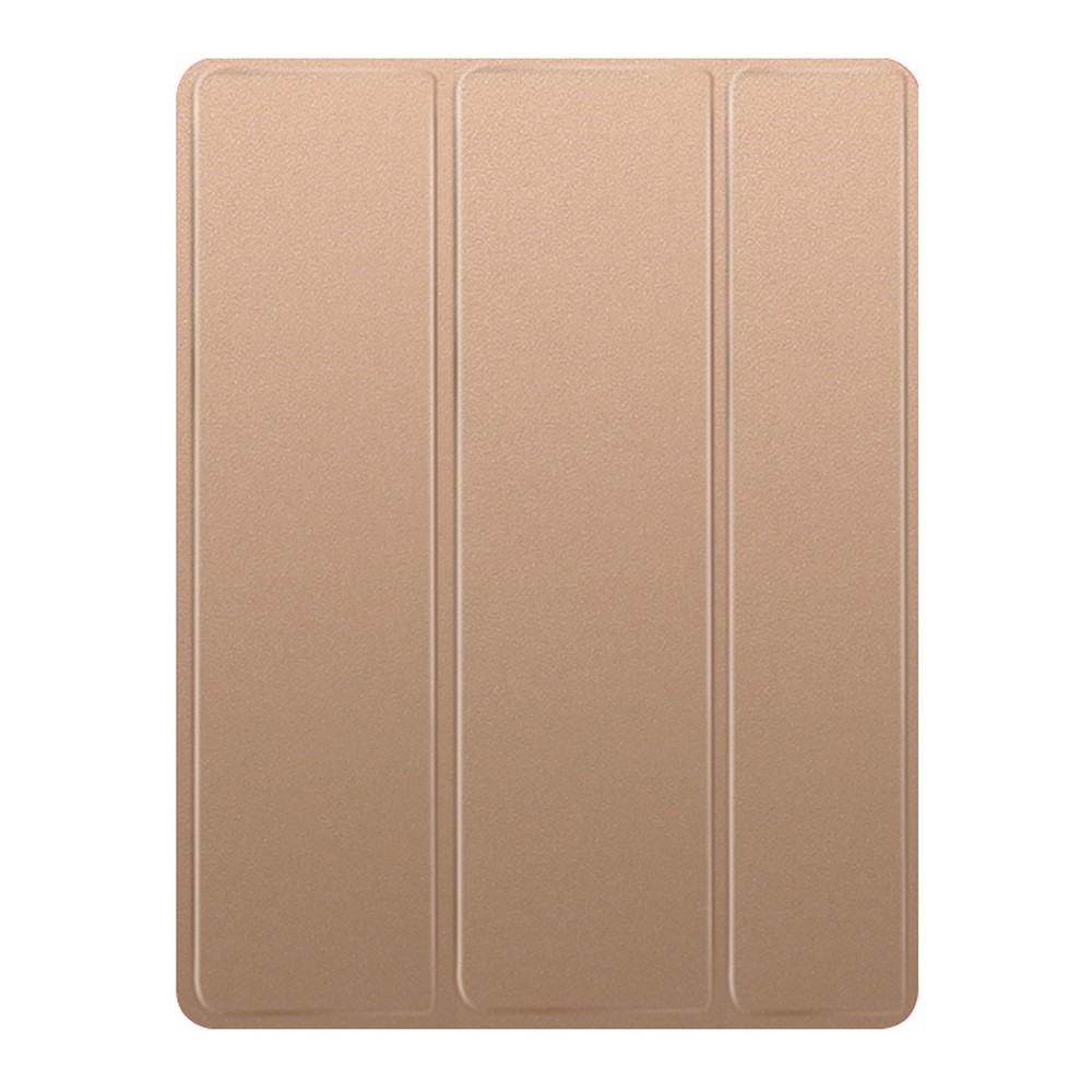Tri-fold Stand Smart Wake/Sleep Leather Case [with Apple Pencil Storage Groove] for iPad 10.2 (2021)/(2020)/(2019) / Air 10.5 inch (2019) / Pro 10.5-inch (2017) - Gold