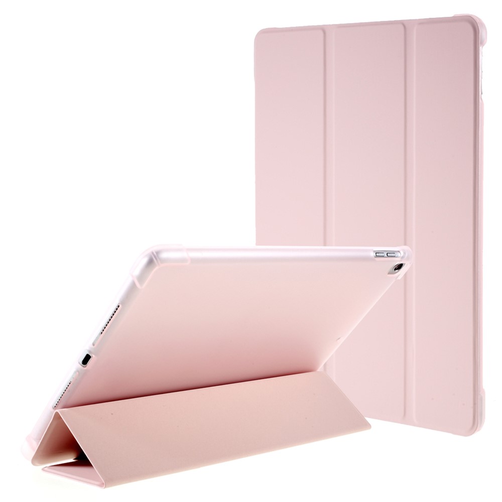 Tri-fold Stand Smart Wake/Sleep Leather Case [with Apple Pencil Storage Groove] for iPad 10.2 (2021)/(2020)/(2019)/ Air 10.5 inch (2019) / Pro 10.5-inch (2017) - Pink