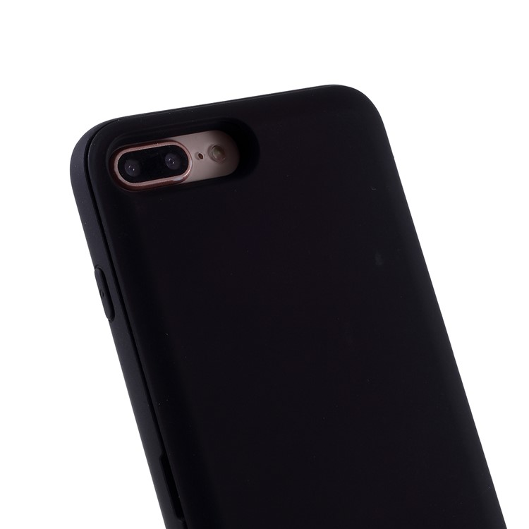 MERCURY GOOSPERY Auto-absorbed PC+TPU Casing for iPhone 8/7 Plus 5.5 inch - Black-3