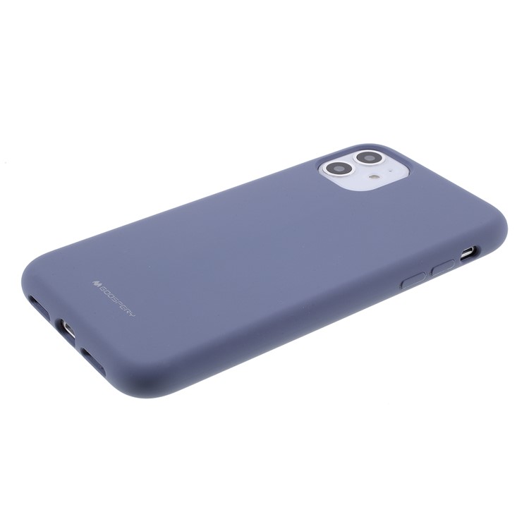 Caja Protectora Protectora Del Teléfono MERCURIO GOOSPERY De Silicona Para El IPhone 11 De 6,1 Pulgadas - Bebe Azul-4