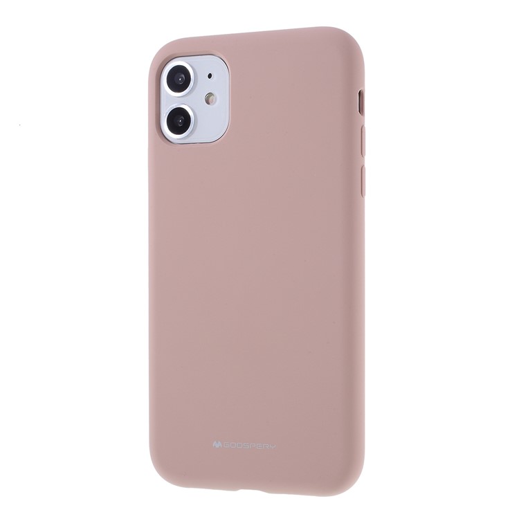 Custodia Protettiva Telefono MERCURY GOOSPERY Silicone Protettiva Per Iphone 11 6,1 Pollici - Rosa-2