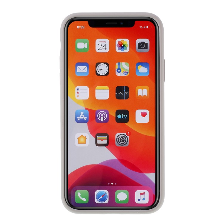 Estojo Protetor MERCURY GOOSPERY Silicone Telefone Proteção Para Iphone 11 6,1 Polegadas - Cinzento-3