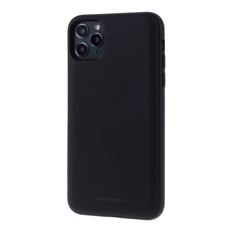 MERCURY GOOSPERY Auto-absorbed Plastic+TPU Phone Case with Card Holder Mirror for iPhone 11 Pro Max 6.5-inch - Black-2