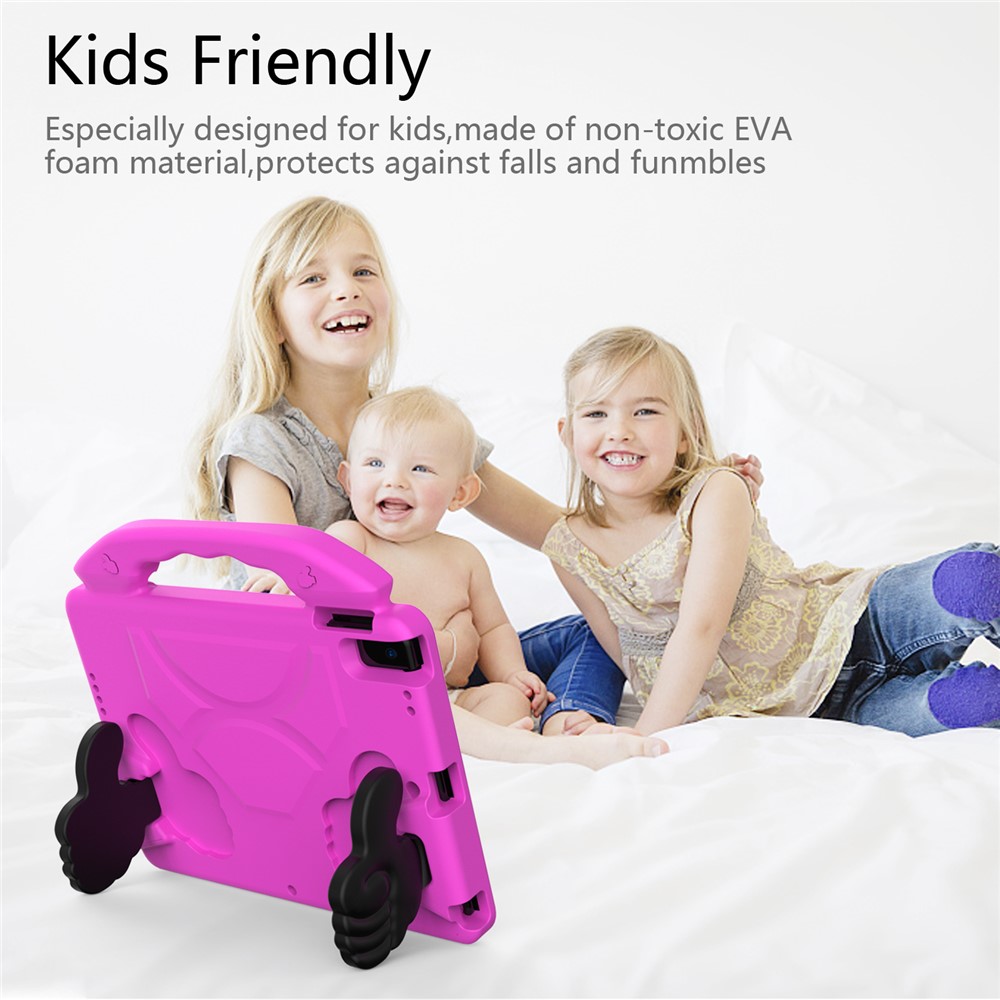 Shockproof Thumb Kickstand EVA Tablet Case for iPad 10.2 (2020)(2019)/iPad Pro 10.5-inch (2017)/iPad Air 10.5 inch (2019)/iPad Pro 11-inch (2018) - Rose-2