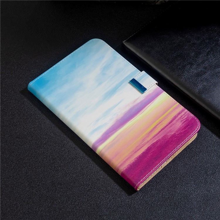 Pattern Printing PU Leather Flip Tablet Cover for iPad Pro 10.5-inch (2017)/Air 10.5 inch (2019)/iPad 10.2 (2019) - Colorful Land-10