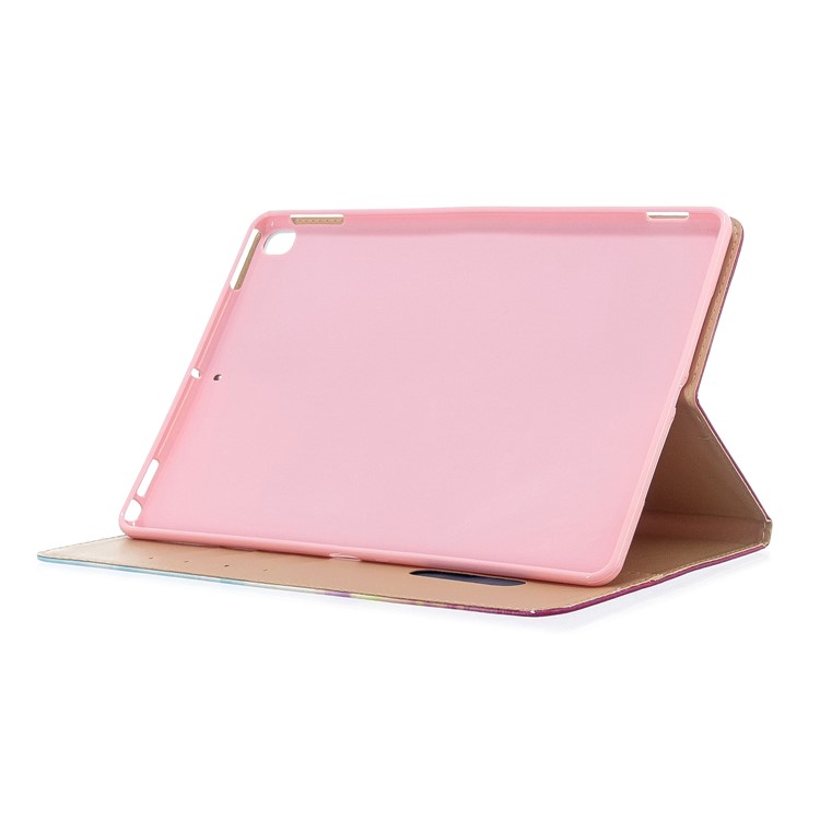 Pattern Printing PU Leather Flip Tablet Cover for iPad Pro 10.5-inch (2017)/Air 10.5 inch (2019)/iPad 10.2 (2019) - Colorful Land-5