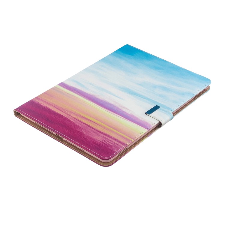 Pattern Printing PU Leather Flip Tablet Cover for iPad Pro 10.5-inch (2017)/Air 10.5 inch (2019)/iPad 10.2 (2019) - Colorful Land-6