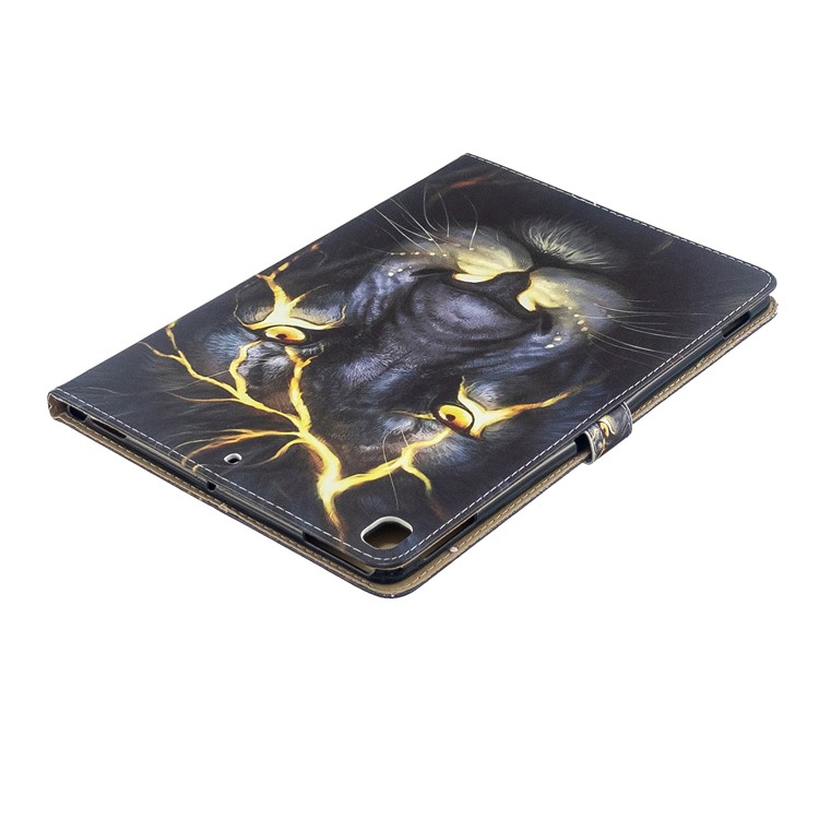 Pattern Printing PU Leather Flip Tablet Cover for iPad Pro 10.5-inch (2017)/Air 10.5 inch (2019)/iPad 10.2 (2019) - Lion-7